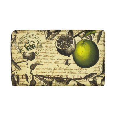 Kew Garden Lemongrass & Lime Luxury Shea Butter Soap 240g