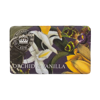Kew Garden Orchid & Vanilla Luxury Shea Butter Soap